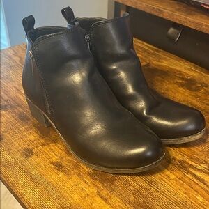 Sleek Black Ankle Booties